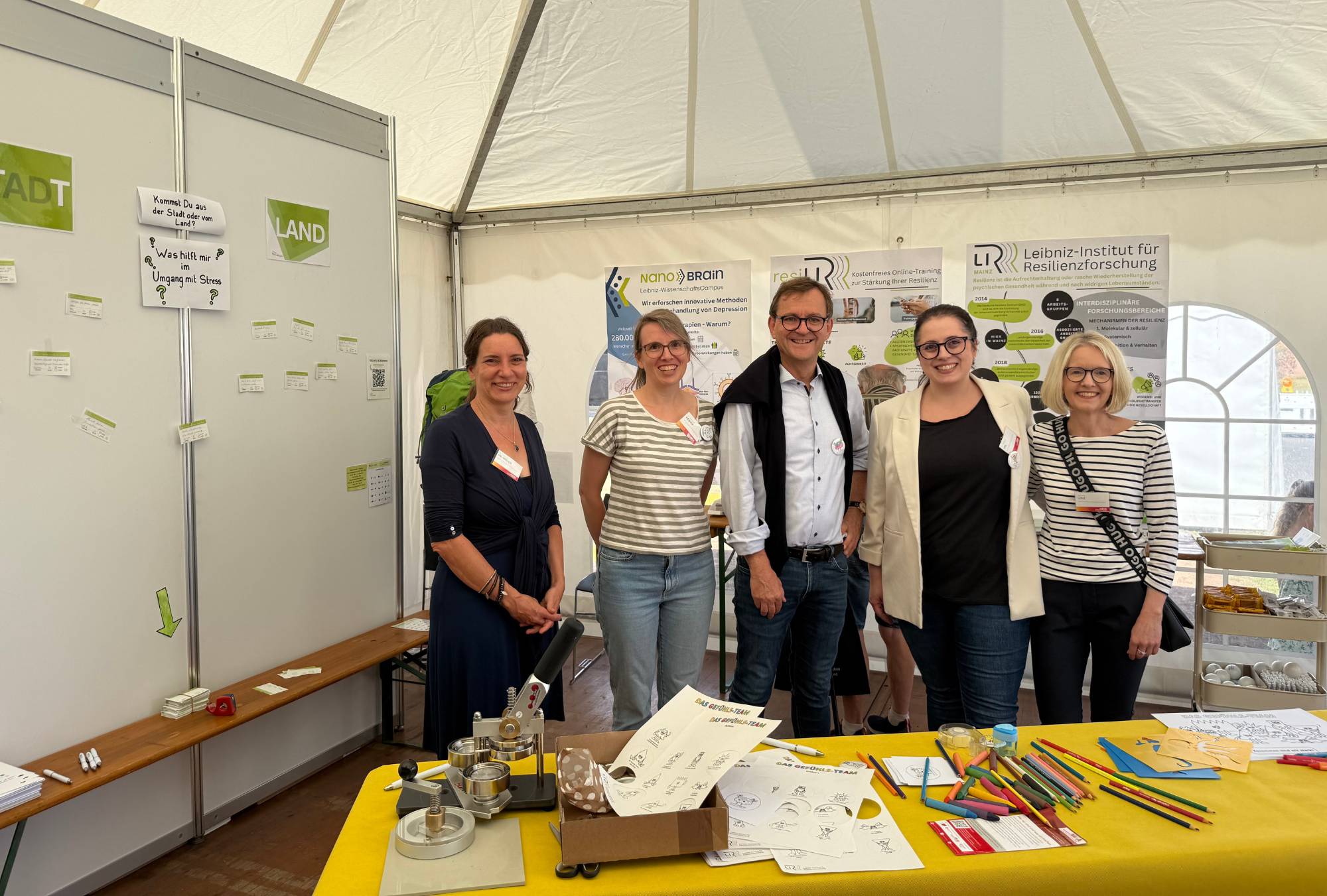 Resilienz erleben und verstehen: Das LIR beim Mainzer Wissenschaftsmarkt 2026